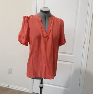 SALE MANGO Peachy🍑Orange Color Blouse Small